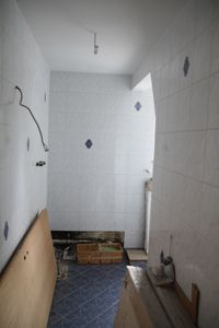 Badezimmer vor Entkernung